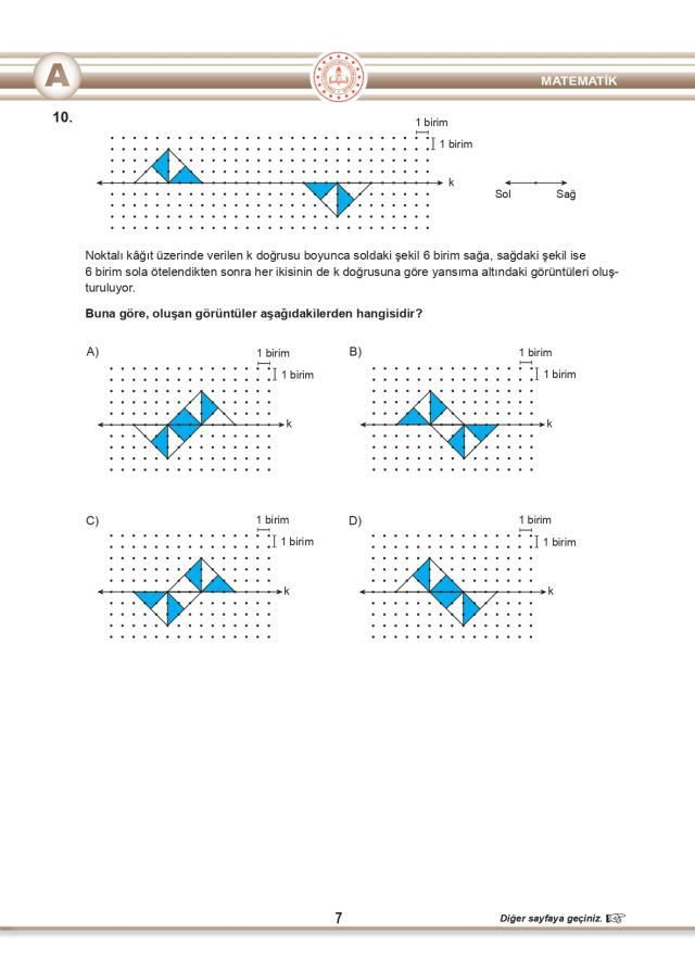 LGS 2022 Matematik soru ve cevapları! MEB 2022 LGS Matematik (Sayısal) soruları ve cevapları nedir? 2022 LGS Matematik cevap anahtarı!