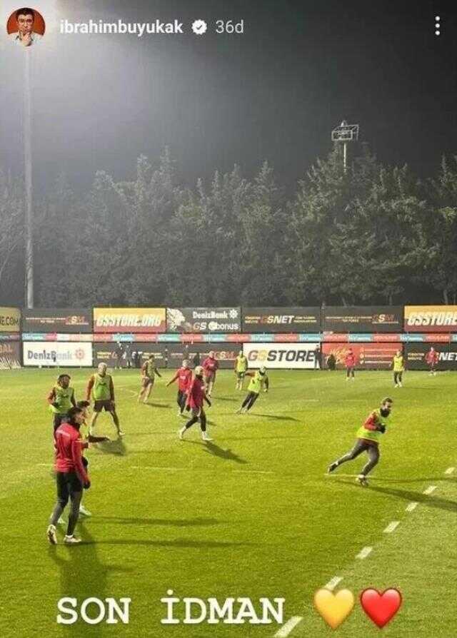 İbrahim Büyükak, Galatasaray'ın derbi 11'ini ifşa etti! Paylaşımı apar topar silmek zorunda kaldı