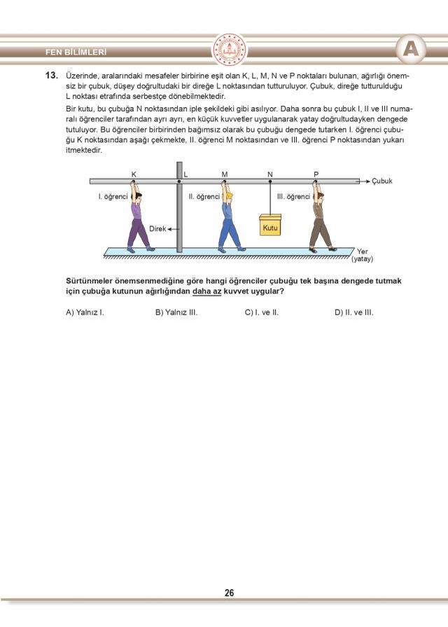 LGS Cevap Anahtarı 2022: A, B, C ve D kitapçığı LGS soru ve cevapları! LGS kitapçığı soru ve cevap anahtarı! LGS kitapçığı!