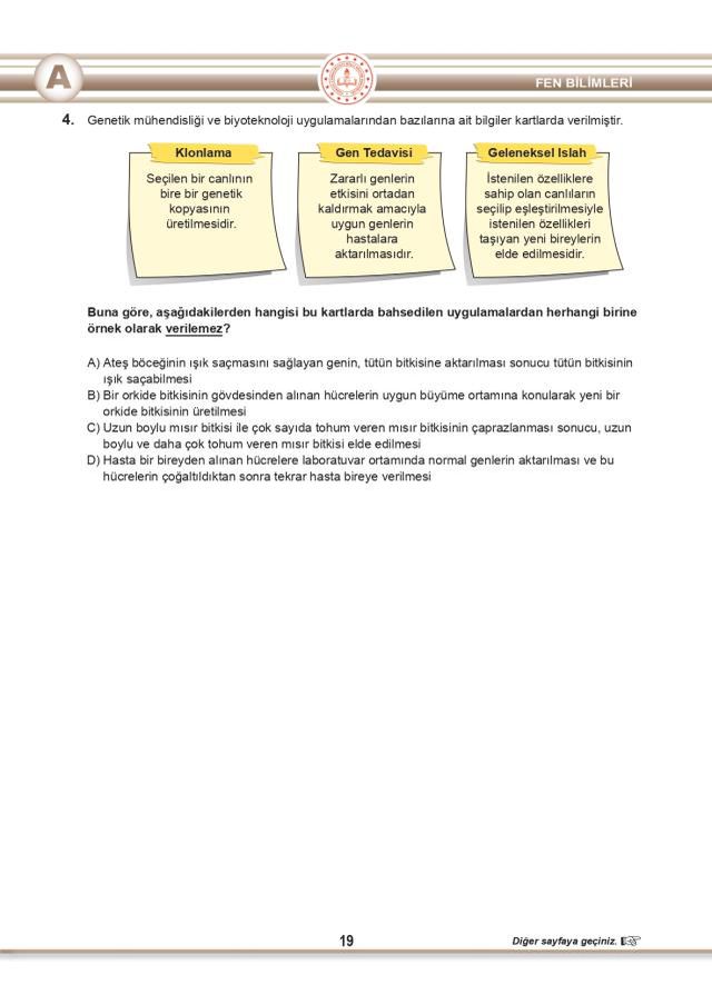 LGS Cevap Anahtarı 2022: A, B, C ve D kitapçığı LGS soru ve cevapları! LGS kitapçığı soru ve cevap anahtarı! LGS kitapçığı!