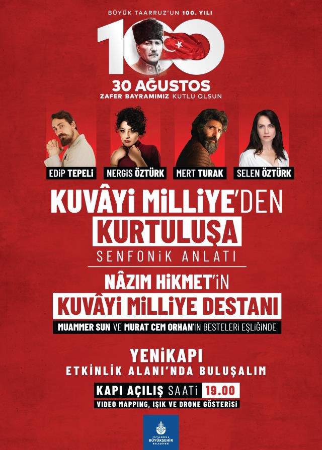 30 Ağustos Zafer Bayramı İstanbul etkinlikleri! 30 Ağustos Zafer Bayramı İBB etkinlikleri nelerdir?