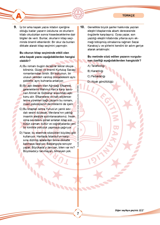 LGS soru cevapları! 2025 LGS Türkçe, Matematik, Fen Bilimleri, İnkılap Tarihi, İngilizce, Din Kültürü SÖZEL -SAYISAL soru cevapları PDF indir – oku!
