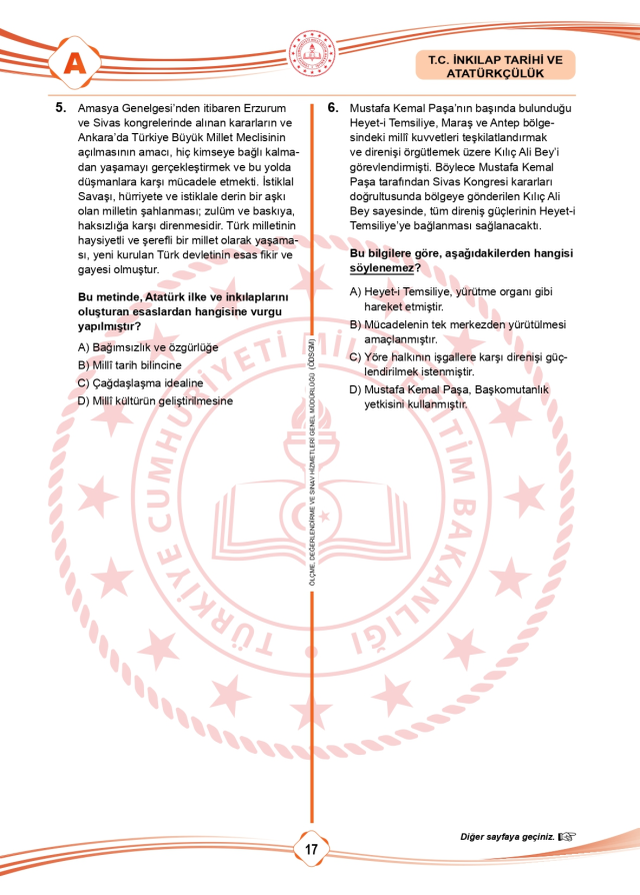 LGS soru cevapları! 2025 LGS Türkçe, Matematik, Fen Bilimleri, İnkılap Tarihi, İngilizce, Din Kültürü SÖZEL -SAYISAL soru cevapları PDF indir – oku!