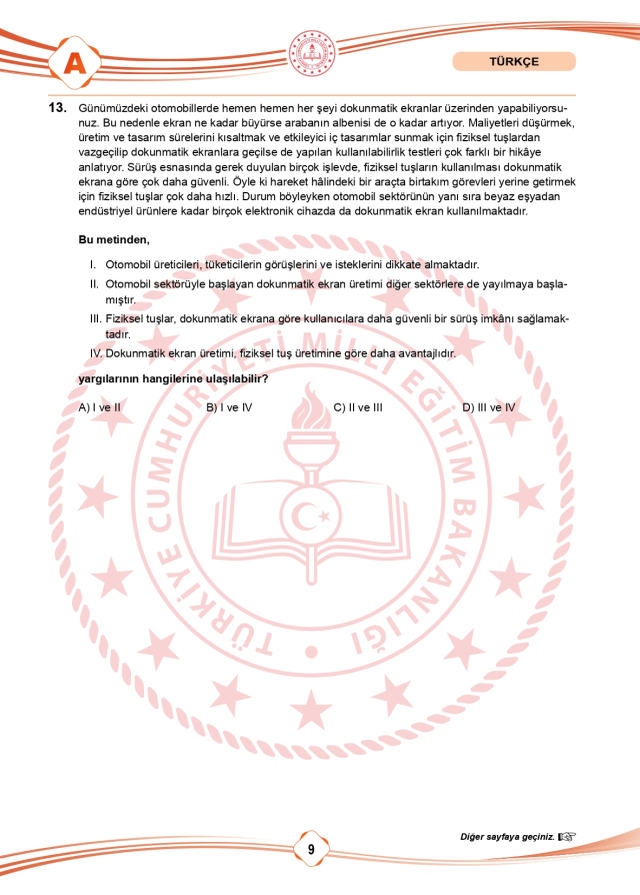LGS soru cevapları! 2025 LGS Türkçe, Matematik, Fen Bilimleri, İnkılap Tarihi, İngilizce, Din Kültürü SÖZEL -SAYISAL soru cevapları PDF indir – oku!