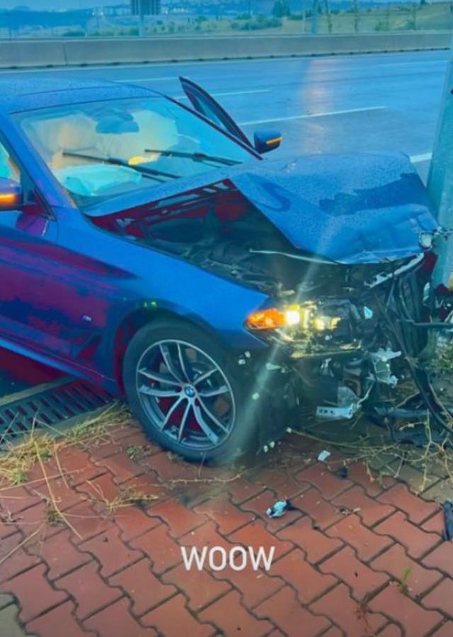 Kerimcan Durmaz trafik kazası geçirdi