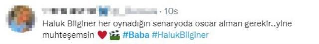 Yıllar sonra ekrana dönen Haluk Bilginer, Baba dizisindeki performansıyla alkış topladı