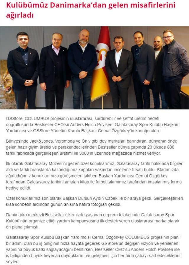 Galatasaray'dan dev iş birliği! Aslan dünyaya açıldı