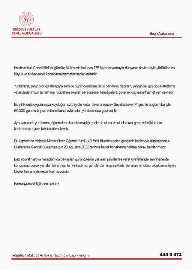 Maltepe KYK yurdu görüntüleri gündemdeydi! Maltepe KYK yurdundakiler kim? Maltepe Mimar Sinan yurdu hakkında KYK ne dedi?