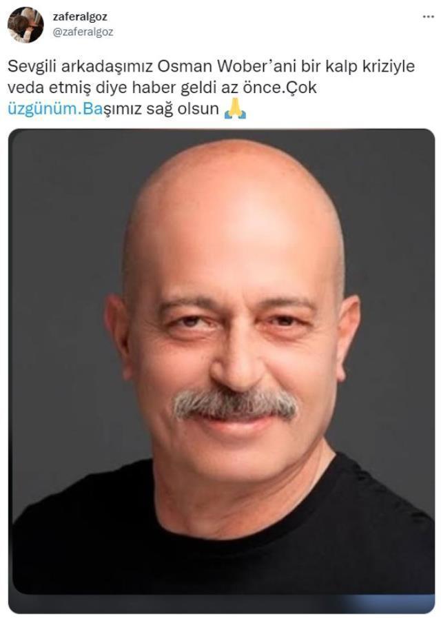 Kurtlar Vadisi'nin Deve Tuncay'ı Osman Wöber hayatını kaybetti