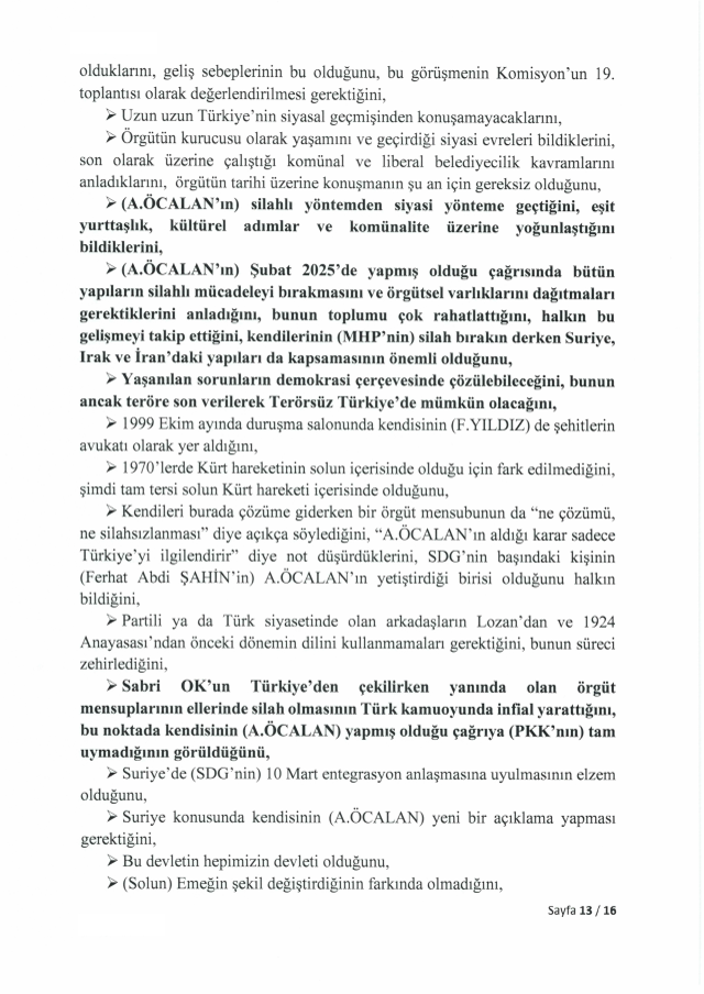 TBMM, İmralı görüşmesinin tutanaklarını 2 ay sonra yayımladı