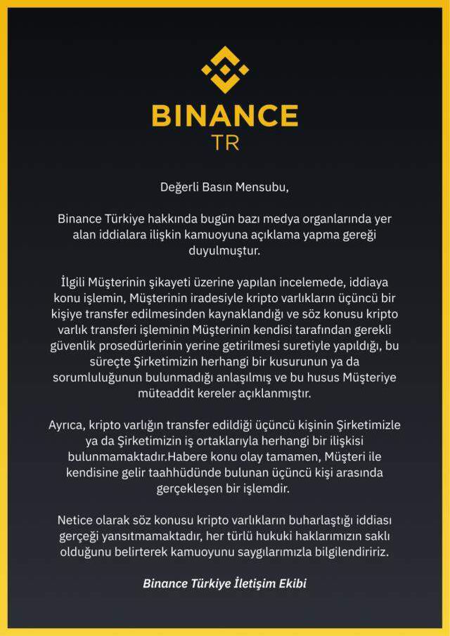 Kripto para borsasının Türkiye'deki platformuyla ilgili 'para buharlaştırıldı' iddiası