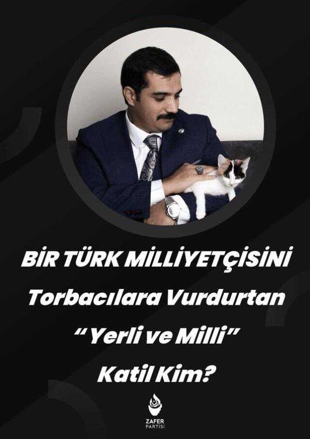 Ümit Özdağ'dan partisine Sinan Ateş talimatı! Hazırlanan afiş tüm il binalarına asılacak