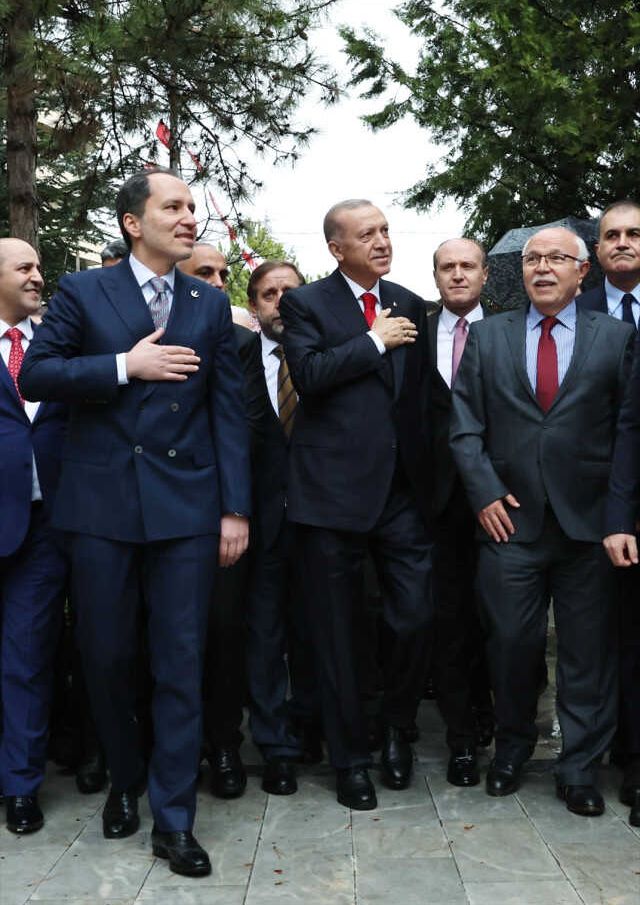 Cumhurbaşkanı Erdoğan, Yeniden Refah Partisi lideri Fatih Erbakan'ı ziyaret ediyor