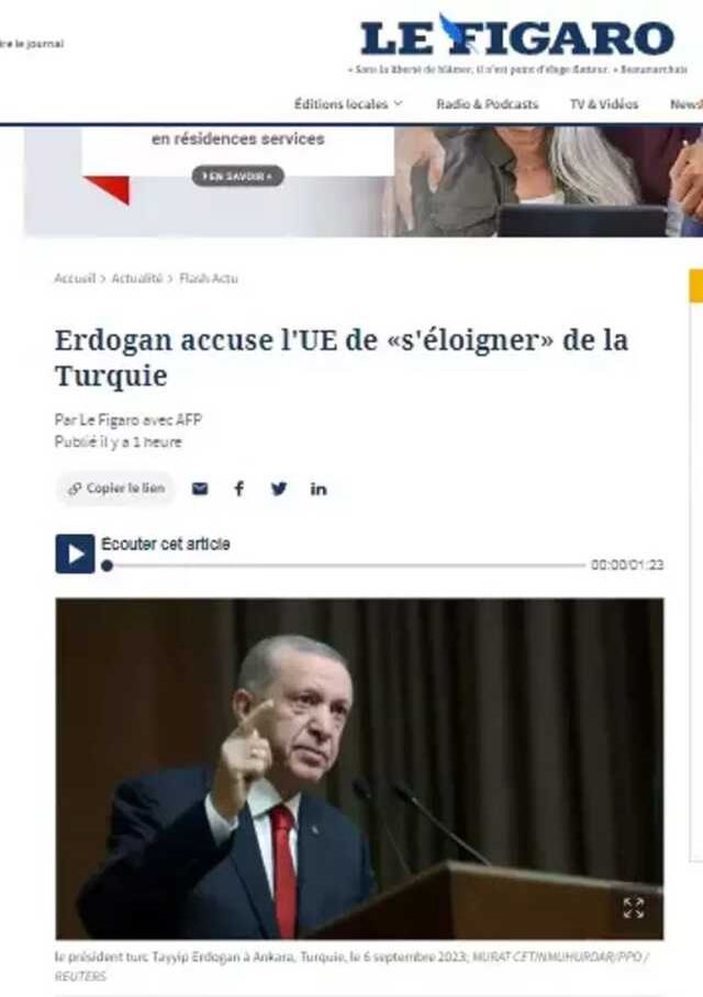 Cumhurbaşkanı Erdoğan'ın AB sözleri dünya basınında yankılandı: Erdoğan Brüksel'i uyardı