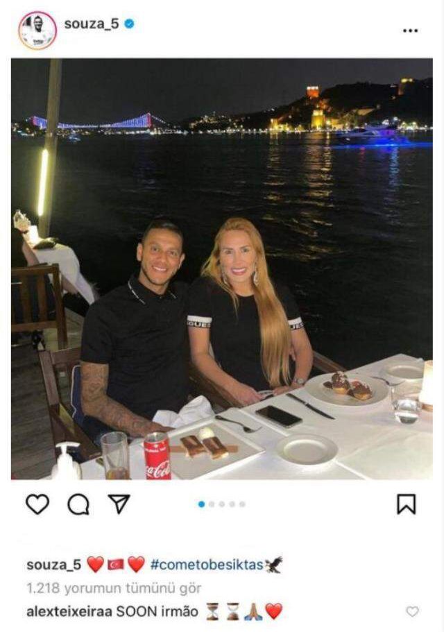 Alex Teixeira, Beşiktaş'ta! Yıldız futbolcuyla 2+1 yıllık sözleşme imzalanacak
