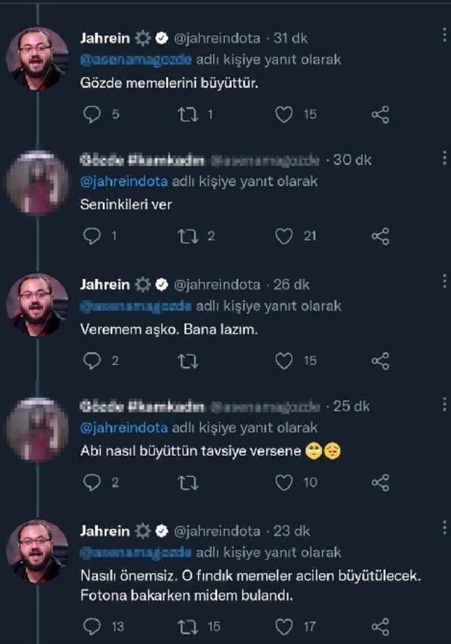 Jahrein ne dedi? Jahrein kime ne söyledi? Jahrein'in attığı tweet neydi?