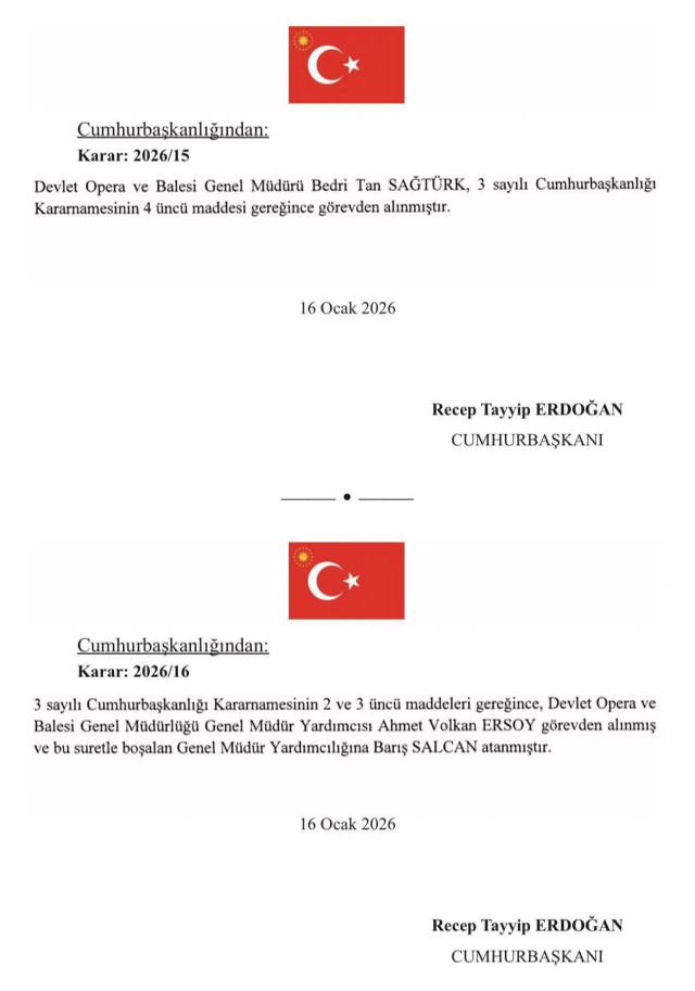 Tan Sağtürk görevden alındı