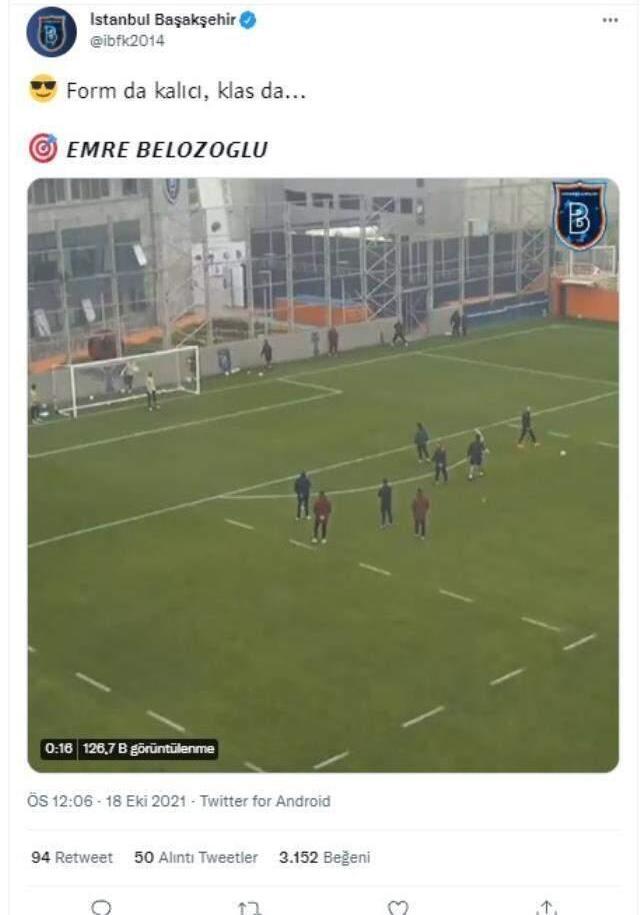 O futbolu bıraktı, futbol onu bırakmadı! Emre Belözoğlu'ndan müthiş gol