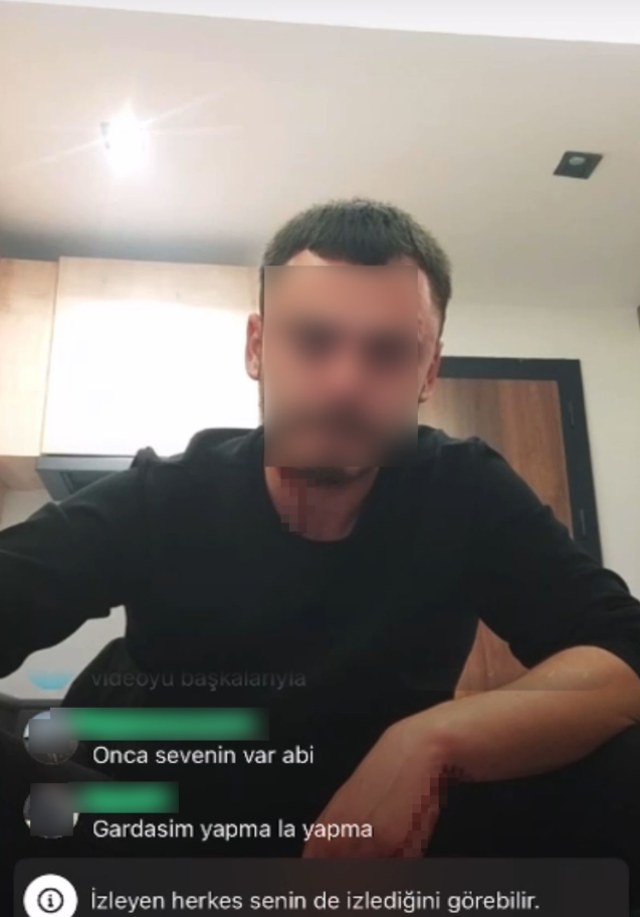 Canlı yayında intihar girişimi! Ekipler kapıyı kırarak içeri girdi