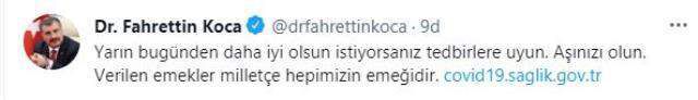 Son Dakika: Türkiye'de 23 Temmuz günü koronavirüs nedeniyle 60 kişi vefat etti, 11 bin 94 yeni vaka tespit edildi