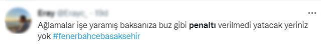 Fenerbahçe-Başkaşehir maçındaki pozisyon kıyameti kopardı: Bunu da GS TV'de yayınlayın