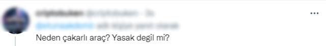 Beşiktaş Başkanı Ahmet Nur Çebi'nin aracındaki detaya tepkiler çığ gibi: İngiltere prensi mi?