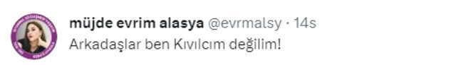 Kızılcık Şerbeti'ndeki rolünden dolayı eleştirilen Evrim Alasya isyan etti: Ben Kıvılcım değilim