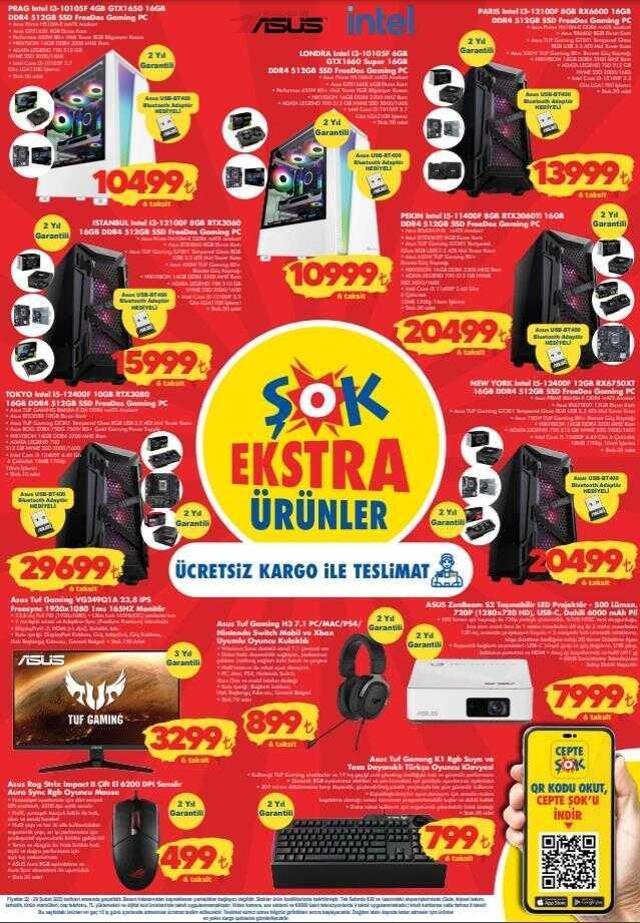 20 - 24 Şubat ŞOK indirimli ürünler kataloğu! ŞOK Aktüel ürünler nelerdir? Bugün, bu hafta ŞOK'da neler var?