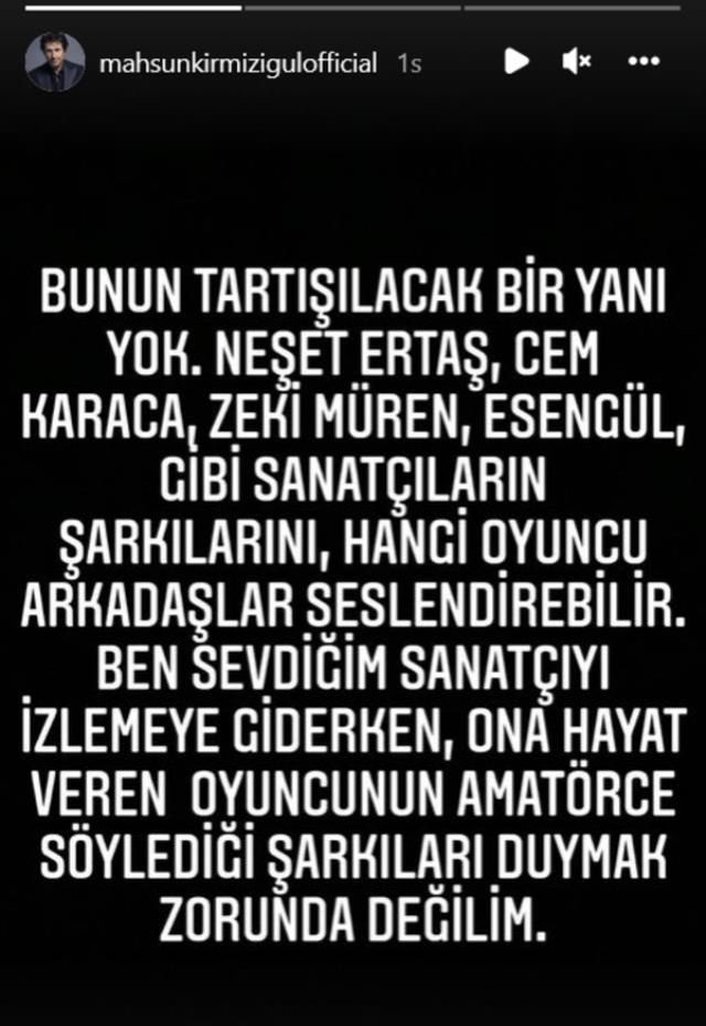 Mahsun Kırmızıgül'den Farah Zeynep Abdullah'ın oynadığı Bergen filmine eleştiri