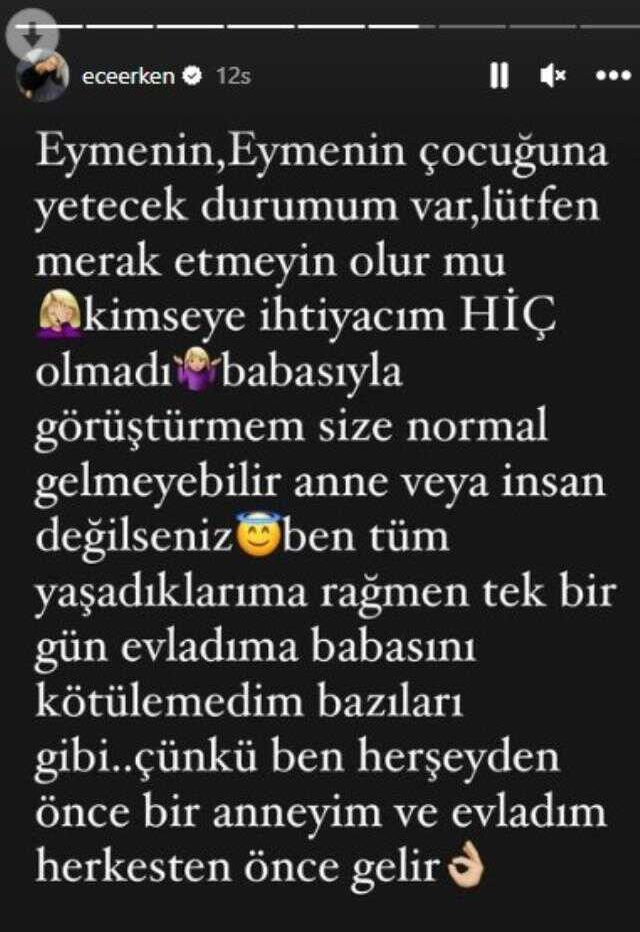 Ece Erken, eski eşi Serkan Uçar ile barışma iddiasını yalanladı