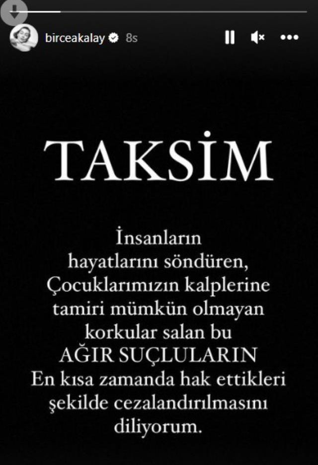 Ünlü isimler Taksim'deki patlamaya sessiz kalmadı! Alişan, beddualar savurdu