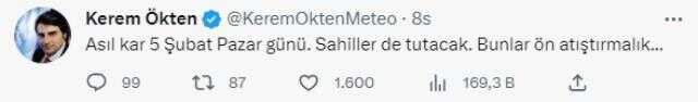 Bunlar atıştırmalık! İstanbul'da asıl kar yağışı için tarih verildi