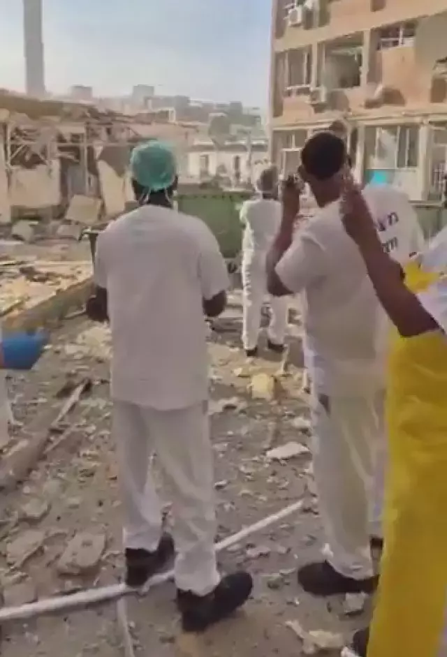 İran'dan İsrail'e misilleme! Soroka hastanesini füzelerle vurdu