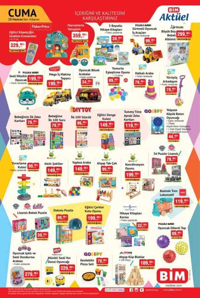 28 HAZİRAN BİM AKTÜEL KATALOG | 28 Haziran'da BİM'e hangi ürünler gelecek?