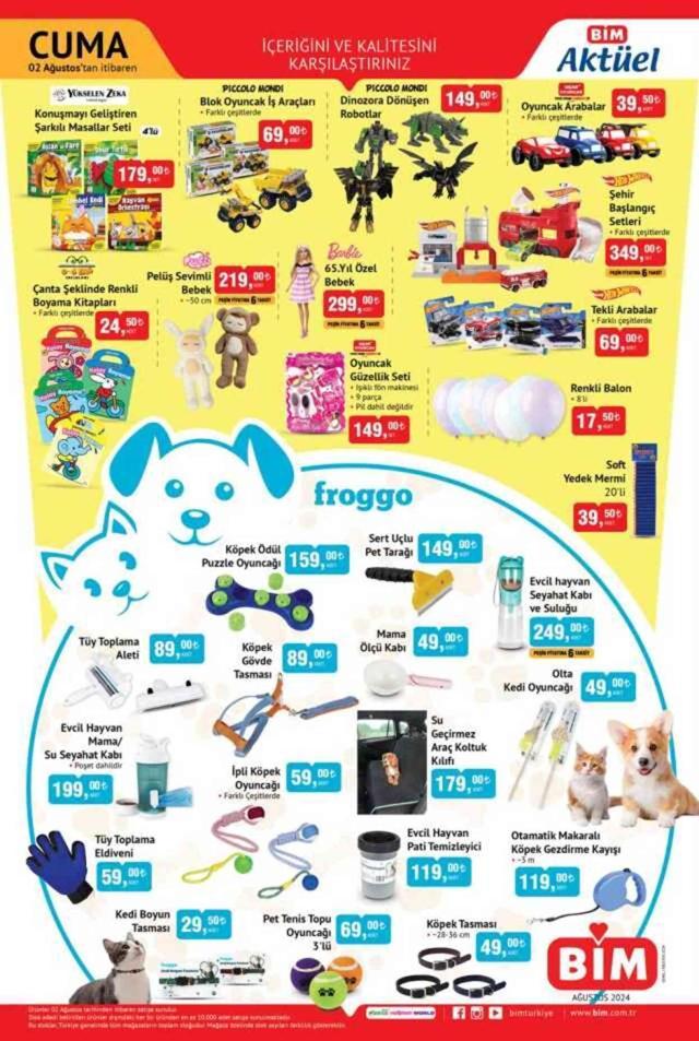 2 AĞUSTOS 2024 BİM AKTÜEL KATALOĞU || BİM'de bu cuma hangi ürünler var? İşte BİM aktüel indirimli ürünler listesi!