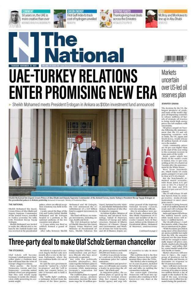 Cumhurbaşkanı Erdoğan ile Veliaht Prens al Nahyan arasındaki zirve Körfez'de geniş yankı uyandırdı: Yeni bir dönem başladı