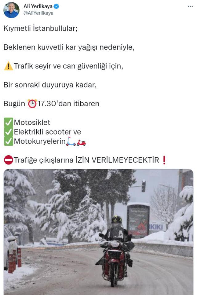 Moto kurye yasak mı, çalışıyor mu? SON DAKİKA! Kuryelere yasak var mı? Motorlar yasak mı?