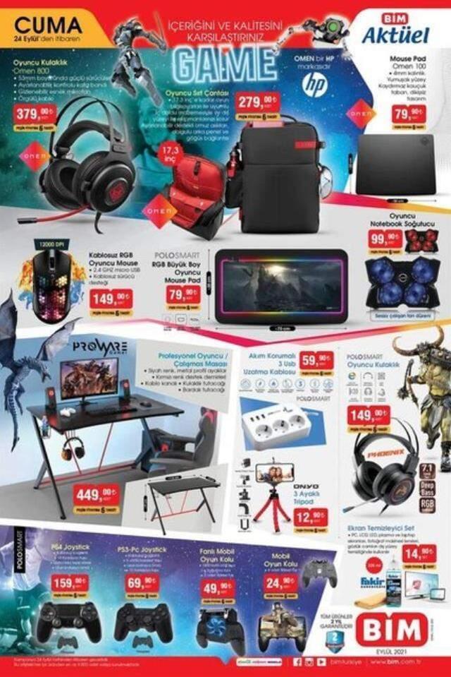 BİM 24 Eylül aktüel ürünler kataloğu! BİM'de bugün neler var? BİM aktüel kataloğu