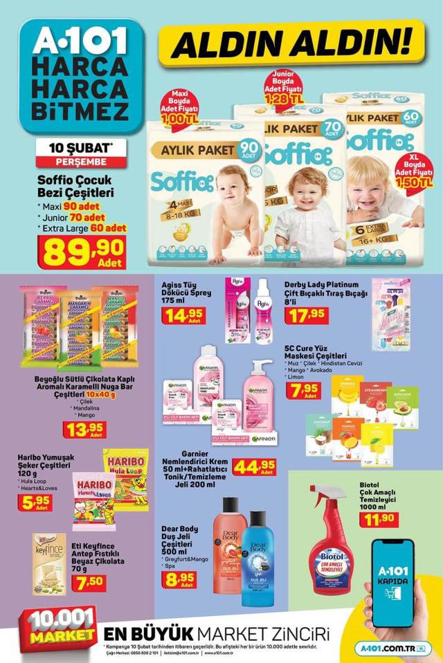 A101 aktüel ürünler kataloğu! 10 Şubat A101 bu hafta katalog ürünleri neler? A101'e gelecek ürünler ve A101 fiyat listesi!