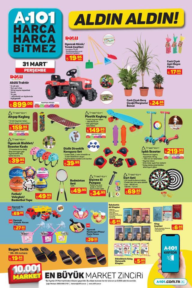 A101 aktüel ürünler kataloğu! 31 Mart A101 bu hafta katalog ürünleri neler? A101'e gelecek ürünler ve A101 fiyat listesi!