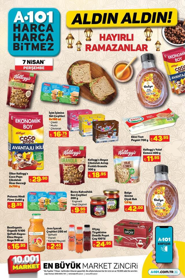 A101 aktüel ürünler kataloğu! 7 Nisan A101 bu hafta katalog ürünleri neler? A101'e gelecek ürünler ve A101 fiyat listesi!