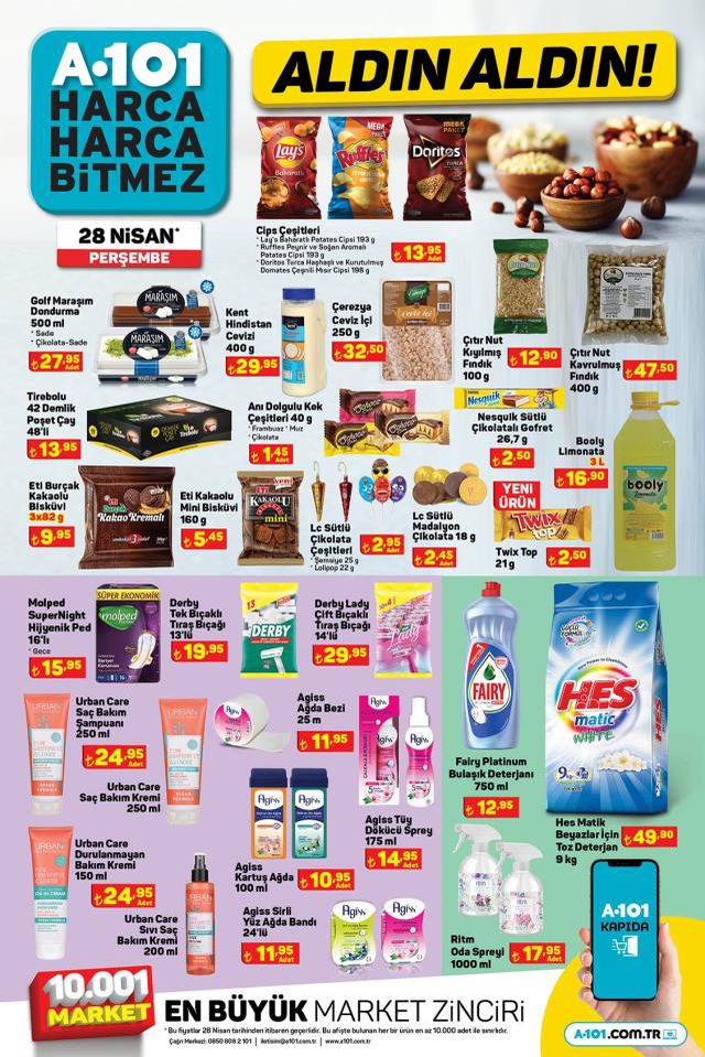 A101 aktüel ürünler kataloğu! 25 Nisan A101 bu hafta katalog ürünleri neler? A101'e gelecek ürünler ve A101 fiyat listesi...