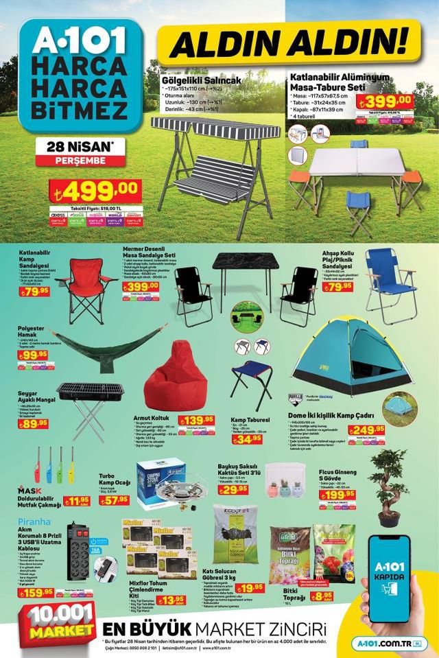 A101 aktüel ürünler kataloğu! 28 Nisan A101 bu hafta katalog ürünleri neler? A101'e gelecek ürünler ve A101 fiyat listesi...