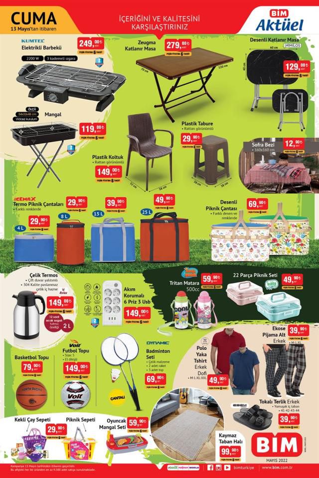 13 Mayıs BİM katalog: Aktüel ürünler kataloğu yayınlandı! BİM bu hafta katalog ürünleri neler? BİM'e gelecek ürünler ve BİM fiyat listesi