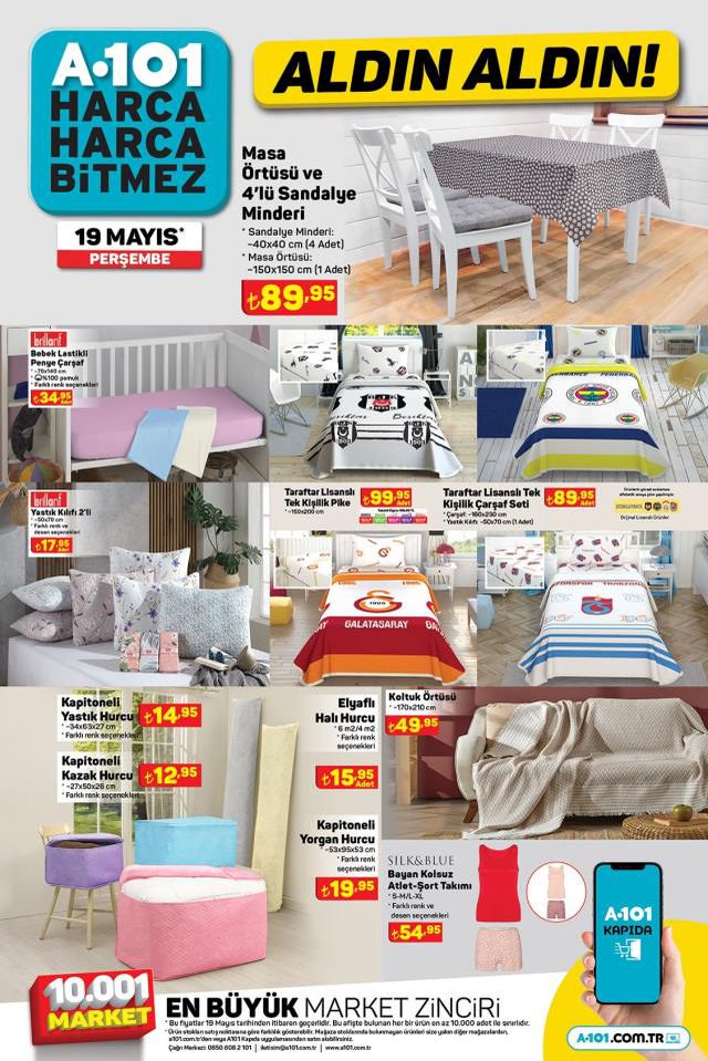 19 Mayıs A101 kataloğu bu hafta! A101 bu hafta katalog ürünleri neler? A101'e gelecek ürünler ve A101 fiyat listesi...