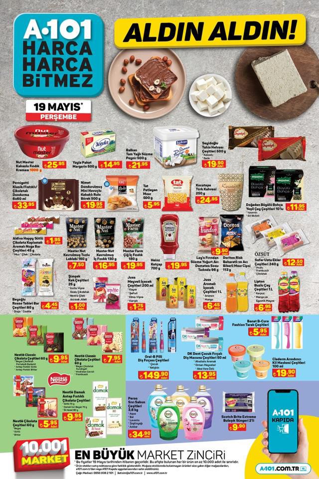 19 Mayıs A101 kataloğu bu hafta! A101 bu hafta katalog ürünleri neler? A101'e gelecek ürünler ve A101 fiyat listesi...