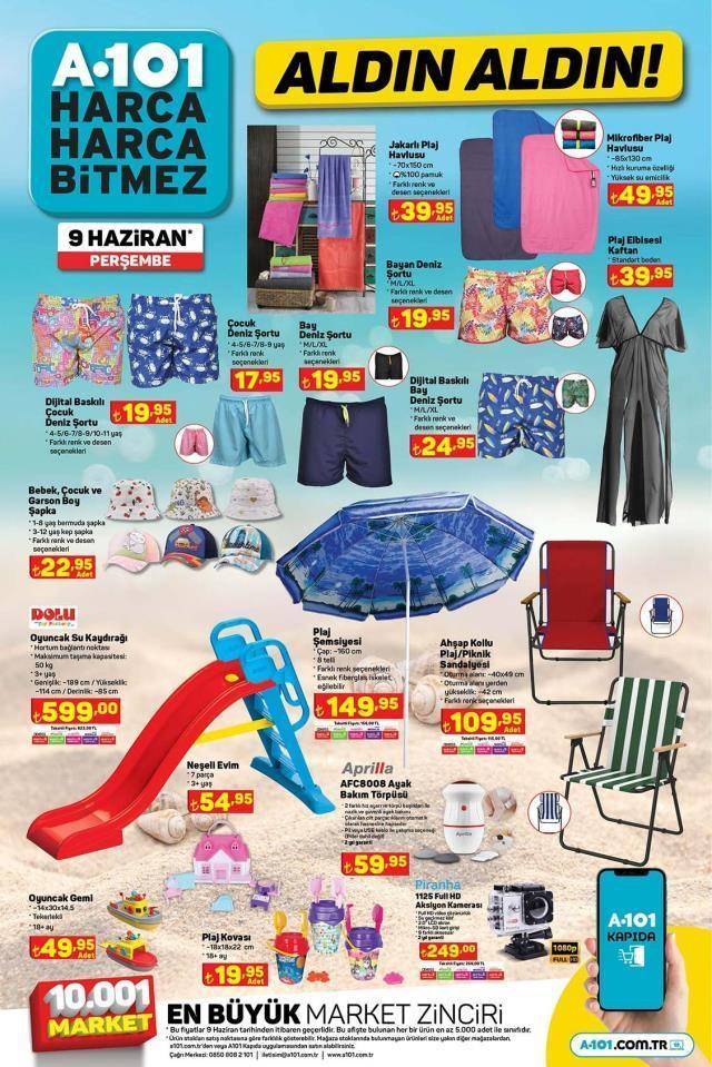 9 Haziran A101 kataloğu: A101'e gelen ürünler! A101 bu hafta katalog ürünleri neler? A101'e gelecek ürünler ve A101 fiyat listesi...