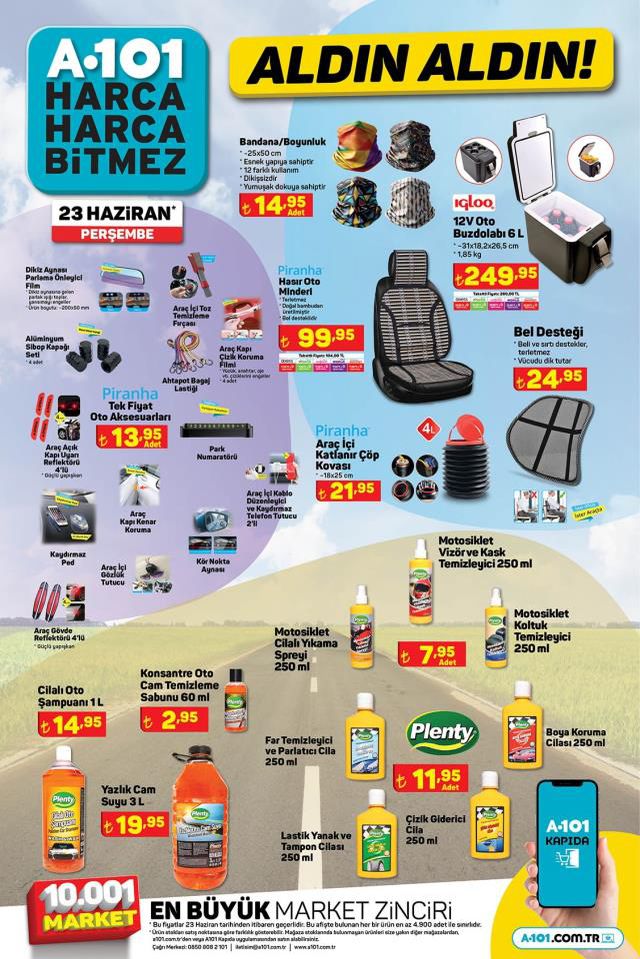 20 Haziran A101 kataloğu: A101'e gelen ürünler! A101 bu hafta katalog ürünleri neler? A101'e gelecek ürünler ve A101 fiyat listesi...