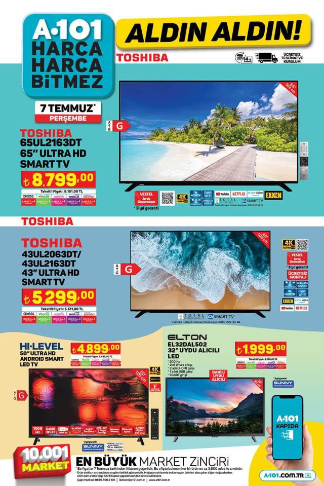 7 Temmuz A101 kataloğu: A101'e gelen ürünler! A101 bu hafta katalog ürünleri neler? A101'e gelecek ürünler ve A101 fiyat listesi...