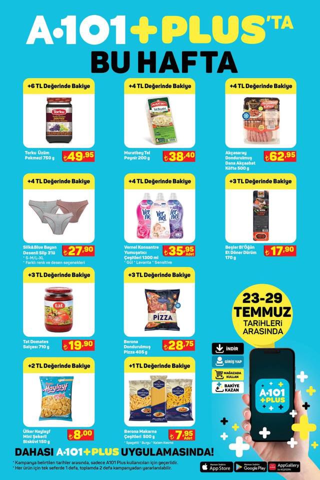 A101 hafta sonu indirimleri! 23 - 29 Temmuz A101 haftanın yıldızları bu hafta hangi ürünler? A101'e gelecek ürünler ve A101 fiyat listesi!